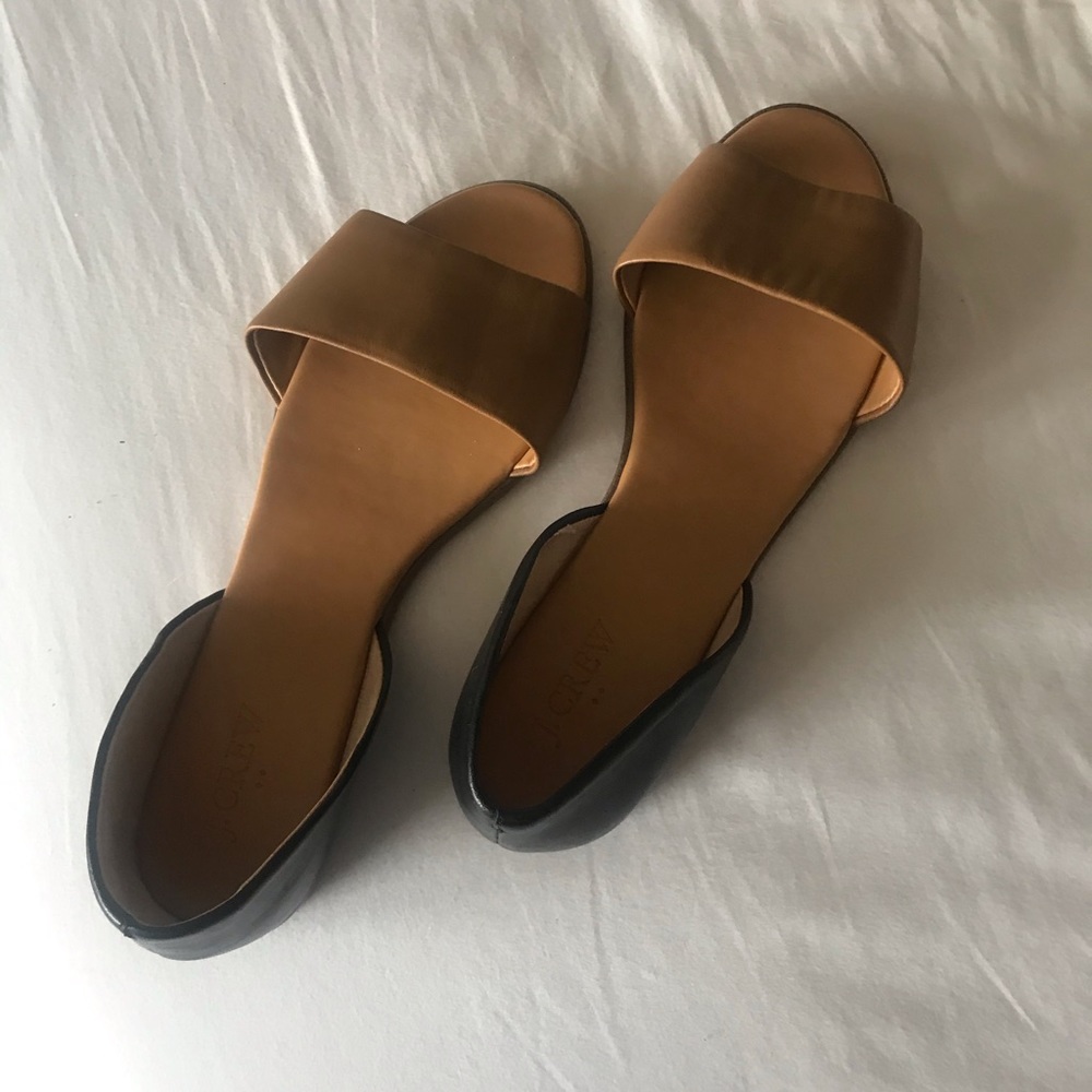 J. Crew open toe Sandals